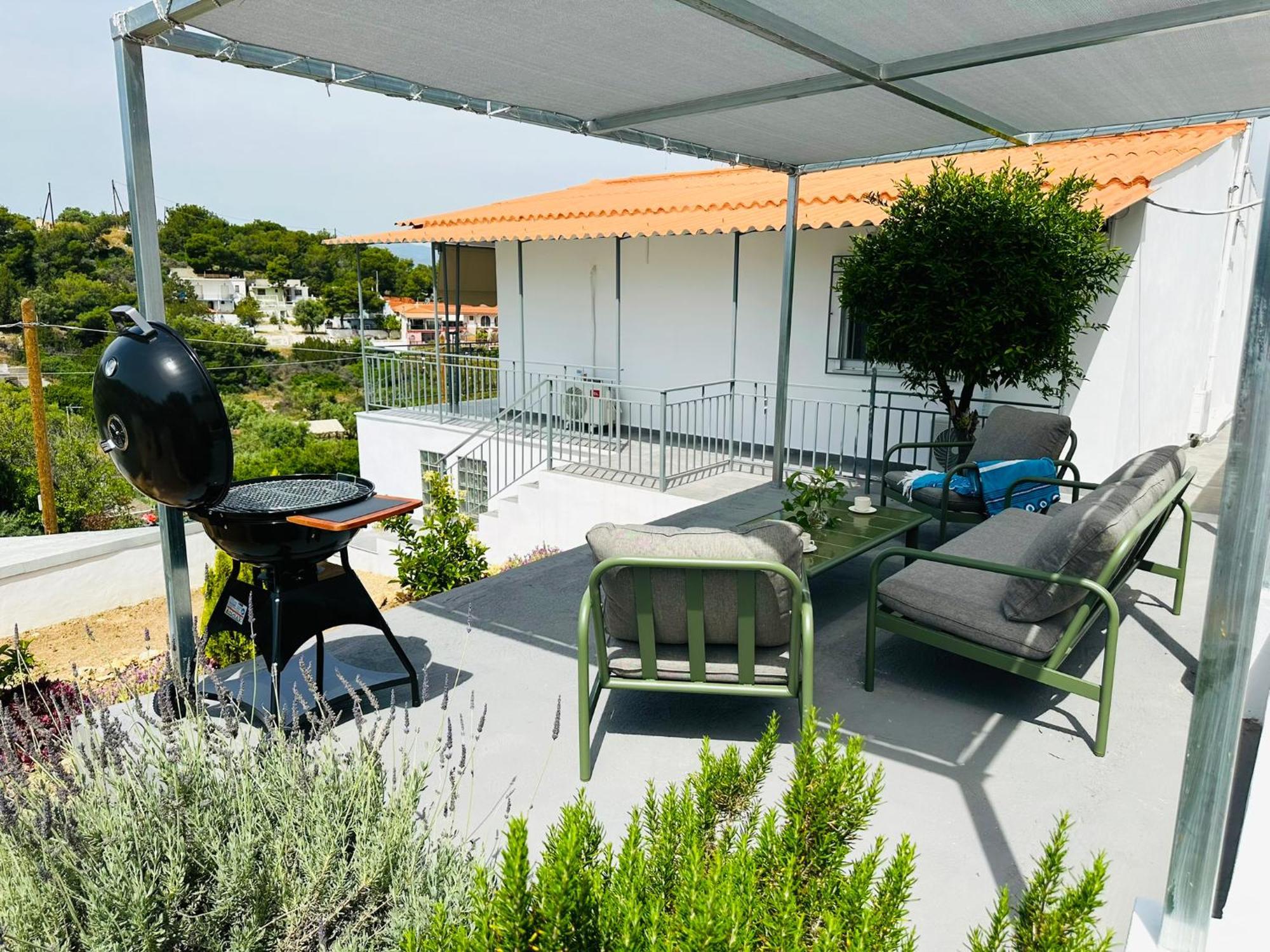 Oceanus Summer House Đảo Đảo Salamis Ngoại thất bức ảnh